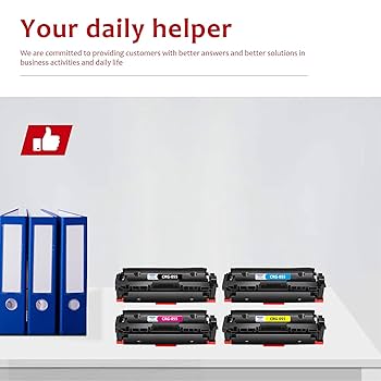 Amazon.com: 055 Toner Cartridge Set (4-Pack, Black, Cyan